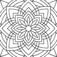 simple black and white pattern design vector