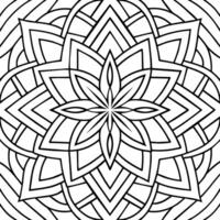 Black and white pattern design ,floral design vector