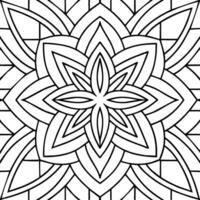 simple black and white pattern design vector