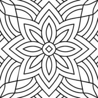 simple black and white pattern design vector