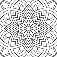 simple black and white pattern design vector