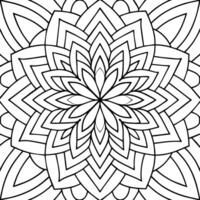 simple black and white pattern design vector