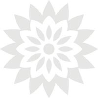 Simple side mandala design vector