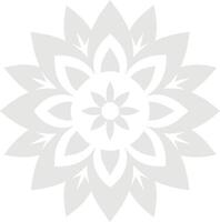 Simple side mandala design vector