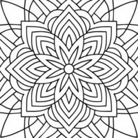 simple black and white pattern design vector