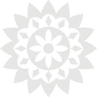 Simple side mandala design vector