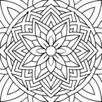 simple black and white pattern design vector