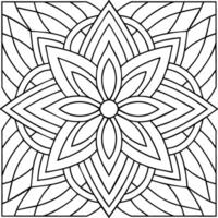 simple black and white pattern design vector