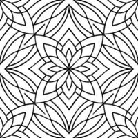 negro y blanco modelo diseño ,floral diseño vector