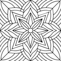 simple black and white pattern design vector