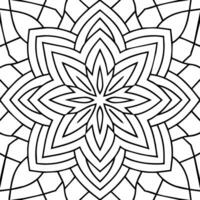 simple black and white pattern design vector