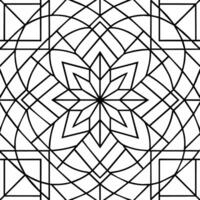 Black and white pattern design ,floral design vector