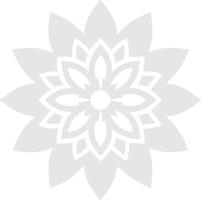Simple side mandala design vector