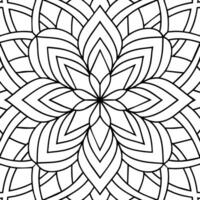 Black and white pattern design ,floral design vector