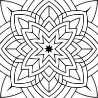 Black and white pattern design ,floral design vector