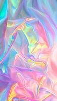 A vibrant, fluid-like motion background with swirling hues of pink, purple, and blue, resembling colorful smoke in continuous motion. Vertical video