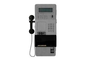 3d rendering korean public telephone photo