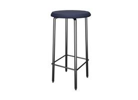 3d rendering simple metal stool photo