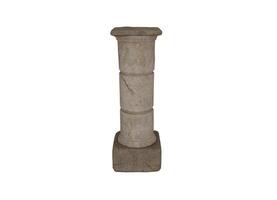 3d render of ancient pillar, greek object concept photo