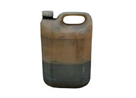 3d representación galón motor petróleo botella foto