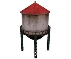 3d rendering water tower tank photo