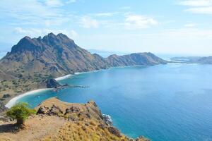 Beautiful Padar Island view, Komodo national park photo