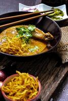 Khao Soi with Chicken in Thailand photo