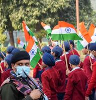 Delhi, India - December 26 2023 - Veer Bal Diwas commemorates the martyrdom of the four sons of tenth and last Sikh Guru Gobind Singh, In Jan 2021 PM Modi announced Dec 26 observed as Veer Bal Diwas photo