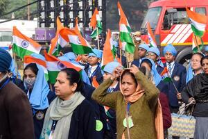 Delhi, India - December 26 2023 - Veer Bal Diwas commemorates the martyrdom of the four sons of tenth and last Sikh Guru Gobind Singh, In Jan 2021 PM Modi announced Dec 26 observed as Veer Bal Diwas photo