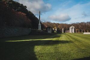 guerra monumento jardines en Dublín, Irlanda foto