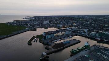 The Long walk in Galway, Ireland by Drone photo