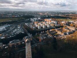 Wellington Monument in Dublin, Ireland by Drone photo