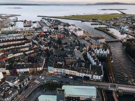 Views of Galway, Ireland by Drone photo