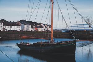 línea costera puntos de vista desde alrededor galway, Irlanda foto