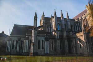 S t. patrick's catedral en Dublín, Irlanda foto