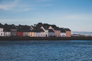 línea costera puntos de vista desde alrededor galway, Irlanda foto