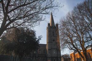 S t. patrick's catedral en Dublín, Irlanda foto