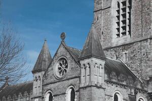 Christ Church Cathedral in Dublin, Ireland photo