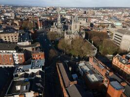 Views of Dublin, Ireland by Drone photo