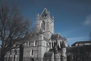 Cristo Iglesia catedral en Dublín, Irlanda foto