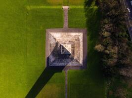 Wellington Monument in Dublin, Ireland by Drone photo