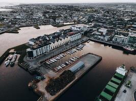 The Long walk in Galway, Ireland by Drone photo