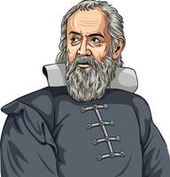 Galileo Galilei was an Italian polymath whose work laid the foundation for modern physics and astronomy. vector