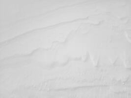 Snow texture. The wind in the tundra and in the mountains sculpts patterns and ridges on the snow surface. Winter background photo