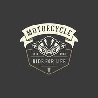 deporte motocicleta logo modelo diseño elemento vector