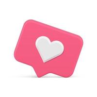 ciberespacio me gusta darse cuenta rápido consejos rosado lustroso botón decoración diseño realista 3d icono vector