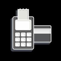 Icon Card Payment. related to Smart City symbol. glossy style. simple design illustration vector