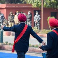 Delhi, India - December 26 2023 - Veer Bal Diwas commemorates the martyrdom of the four sons of tenth and last Sikh Guru Gobind Singh, In Jan 2021 PM Modi announced Dec 26 observed as Veer Bal Diwas photo