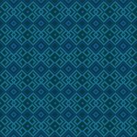 Ethnic ornaments pattern. Repeat pattern of rich blue tints. vector