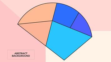 resumen antecedentes con geométrico formas pastel plano color diseño modelo para fondo de pantalla, cubrir diseño, página principal diseño vector